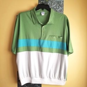 Haband Casual Joe Vintage Men's Shirt 1/4 Button XL